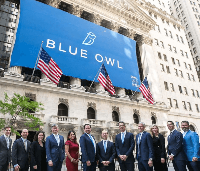 Blue Owl website screenshot